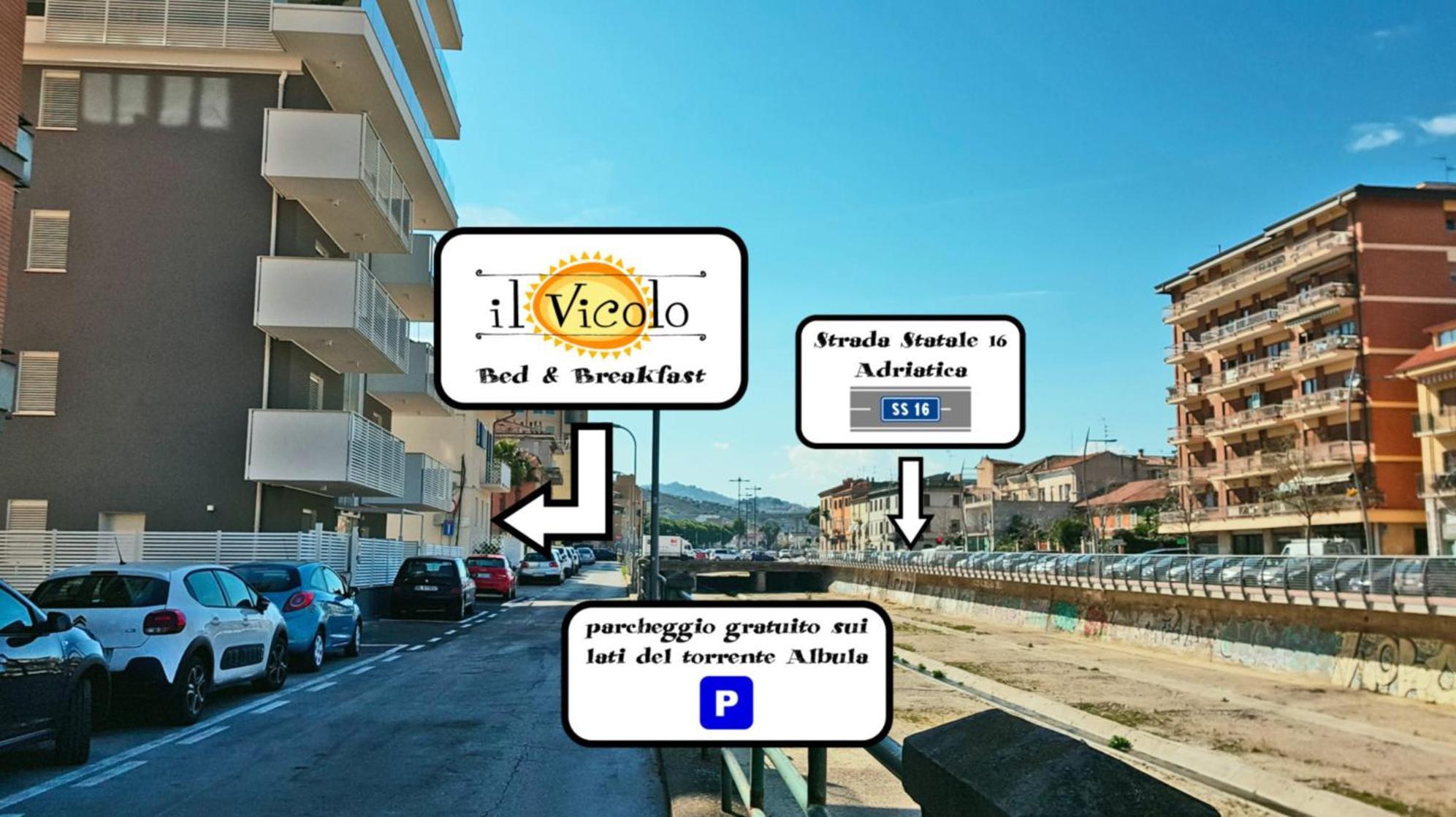 Bed & Breakfast Il Vicolo San Benedetto del Tronto Zewnętrze zdjęcie